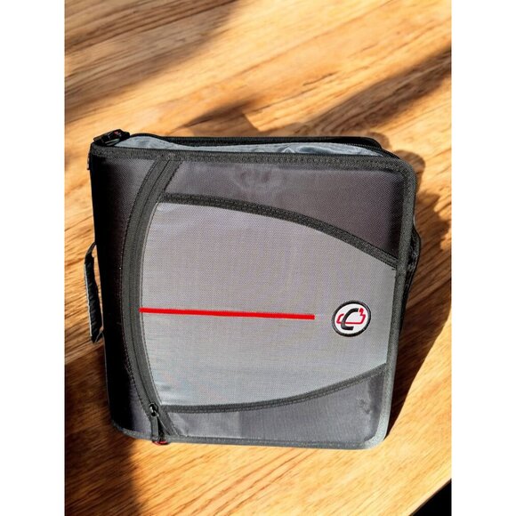 Case It The Mighty Zip Tab 3-Ring Binder 3” Capacity & Expandable File Organizer - Picture 3 of 7